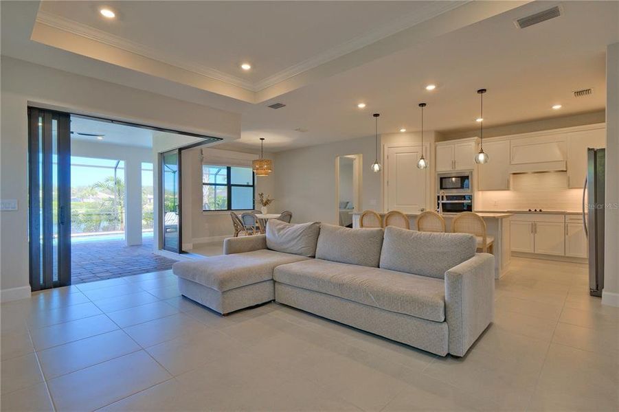 Furnished interior view inside a new home in , Bradenton (Image 53). Furnished interior view inside a new home in , Bradenton (Image 53).