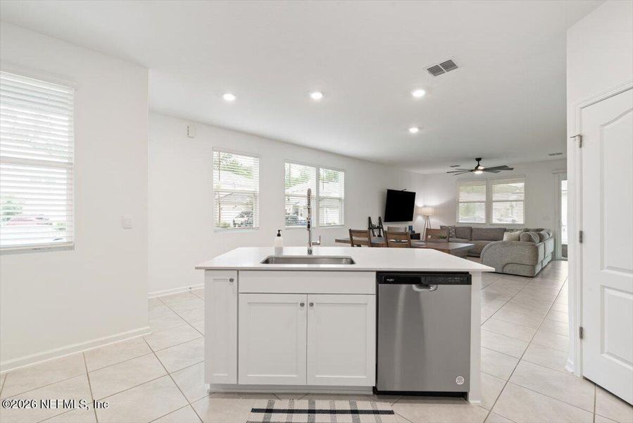 Furnished interior view inside a new home in , St. Augustine (Image 14).