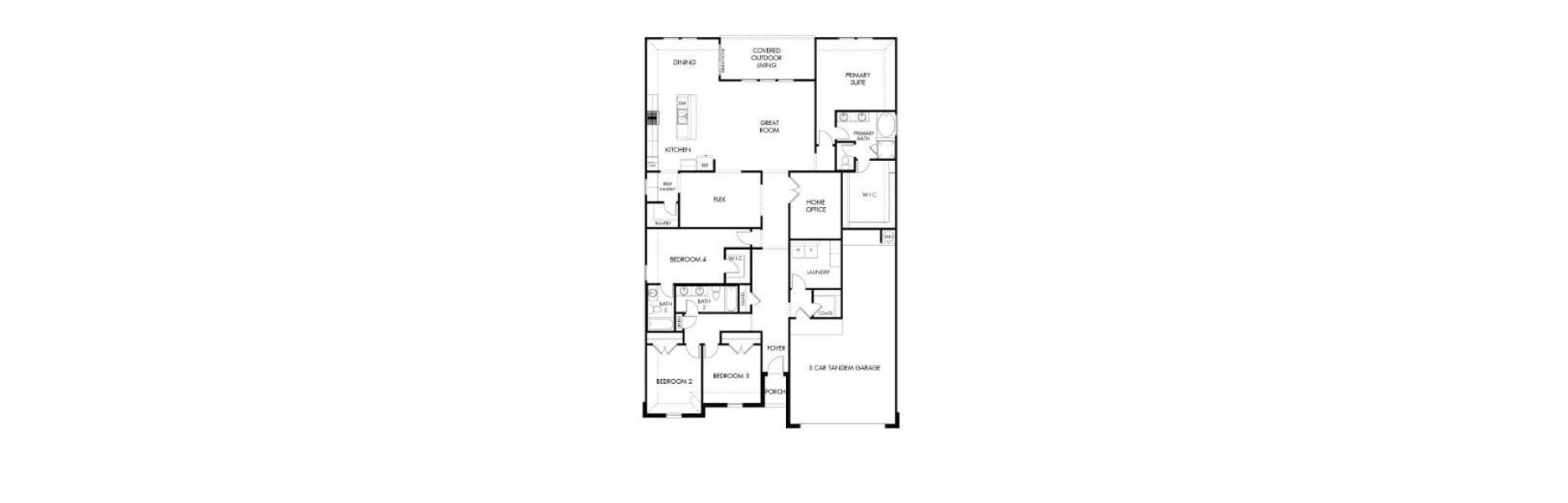 View of home floor plan