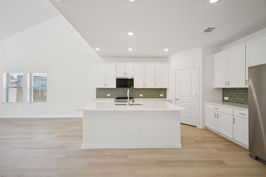 Photo is not of the actual home, but is an inspirational photo of builder’s model home and may depict options, furnishings, and/or decorator features that are not included.