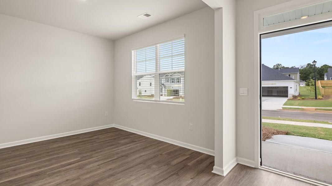 Spacious, unfurnished interior of a new home in Preserve at Dove Creek, Statham (Image 17). Spacious, unfurnished interior of a new home in Preserve at Dove Creek, Statham (Image 17).