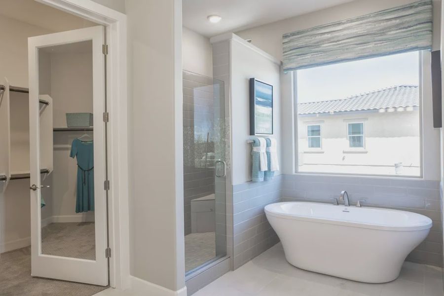 Furnished interior view inside a new home in Bellero Estates, Queen Creek (Image 11).