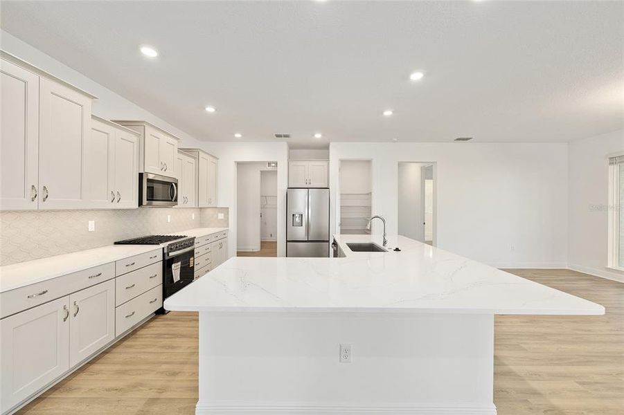 Furnished interior view inside a new home in , Ocala (Image 8).