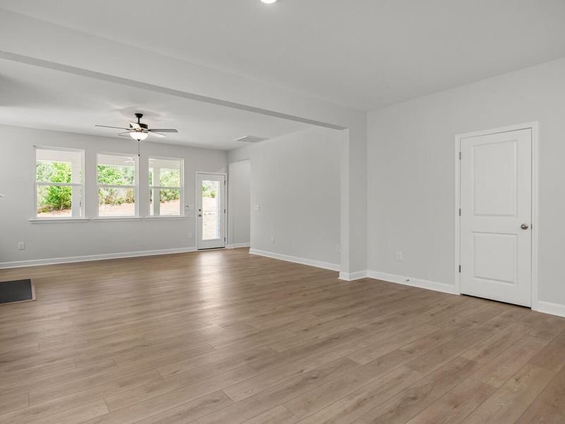 Spacious, unfurnished interior of a new home in Sage on North Main, Wake Forest (Image 15).