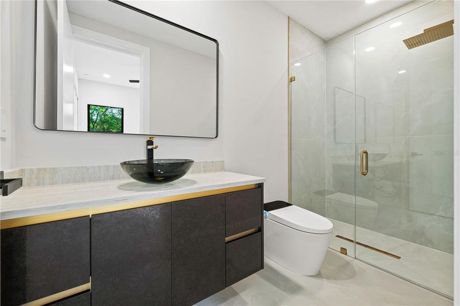 Furnished interior view inside a new home in , Tampa (Image 38).