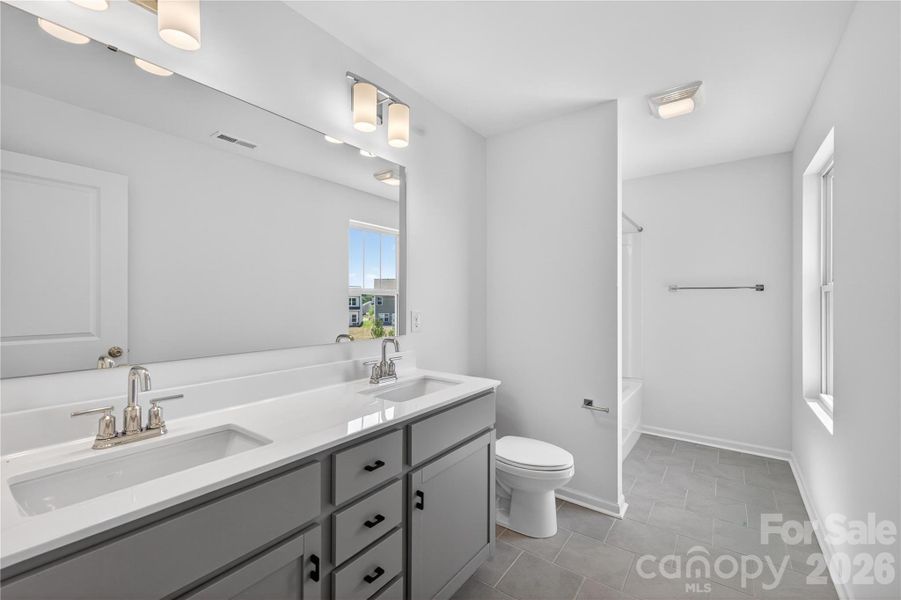 Furnished interior view inside a new home in Shay Crossing, Salisbury (Image 17).