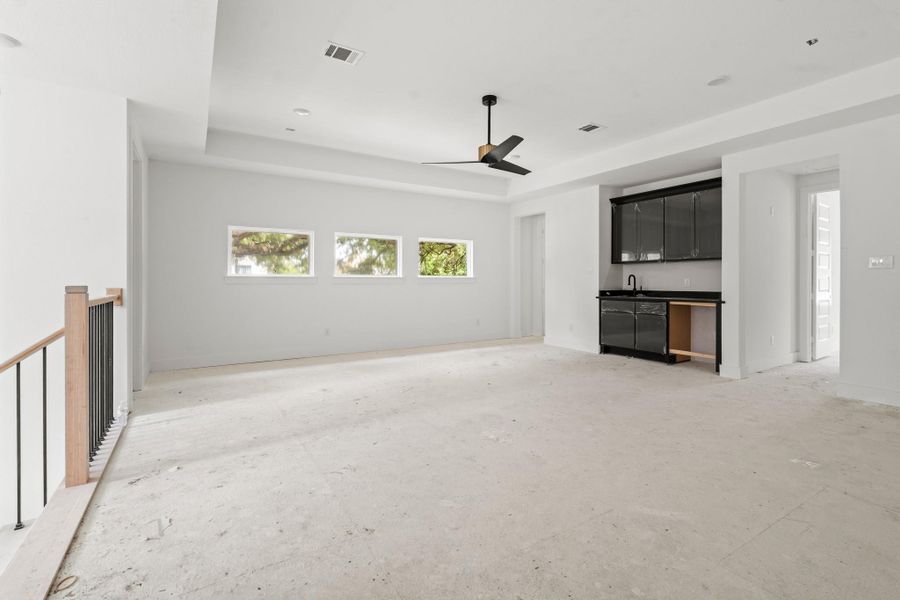 Spacious, unfurnished interior of a new home in , Houston (Image 8). Spacious, unfurnished interior of a new home in , Houston (Image 8).