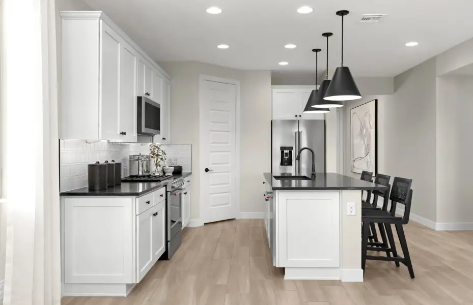 Representative furnished interior of a home built from the Firwood by Pulte Homes in Upper Canyon, Phoenix (Image 12).
