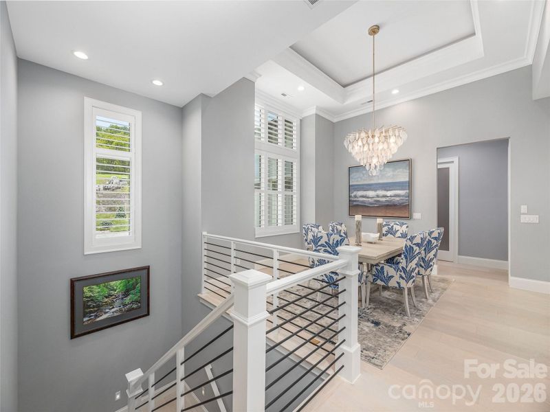 Furnished interior view inside a new home in , Maggie Valley (Image 10).