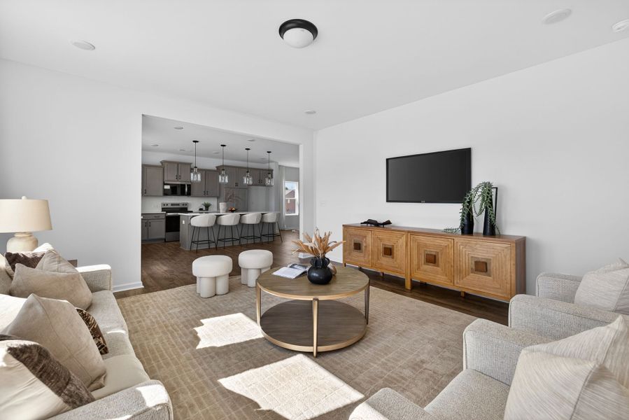 Furnished interior view inside a new home in Benson Village, Benson (Image 11).