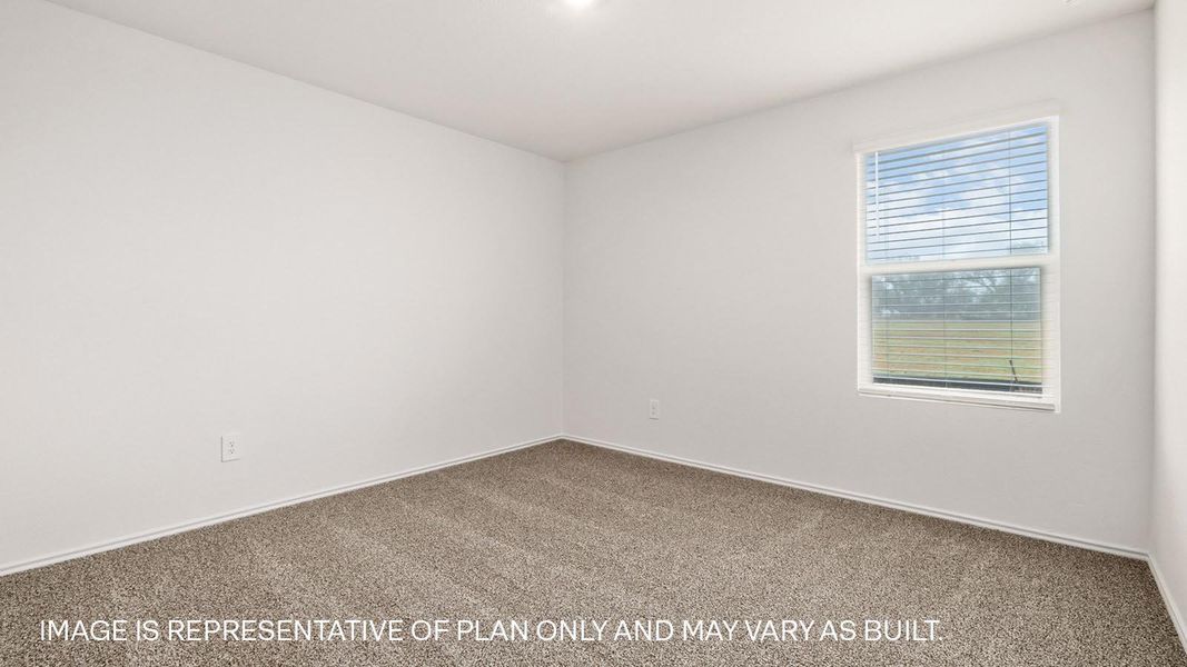 Spacious, unfurnished interior of a new home in Prairie Lakes, Buda (Image 10).