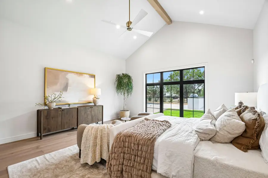 Furnished interior view inside a new home in The Overlook at Westlake, Austin (Image 14).
