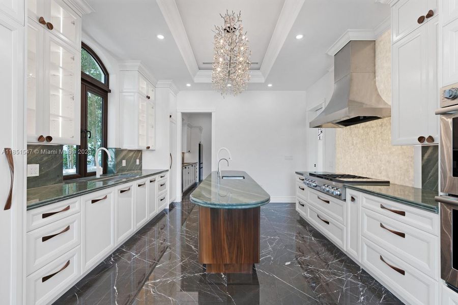 Furnished interior view inside a new home in , Surfside (Image 14).