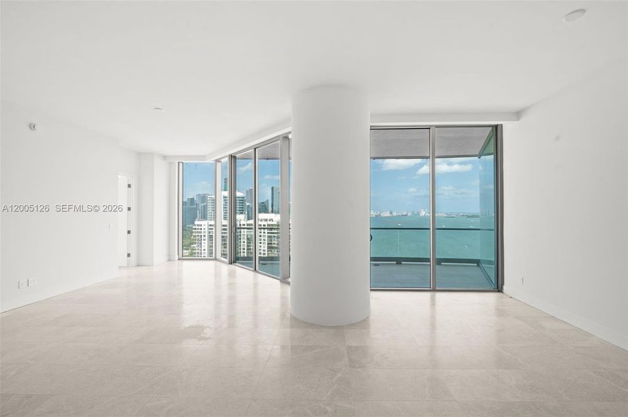 Spacious, unfurnished interior of a new home in , Miami (Image 24).