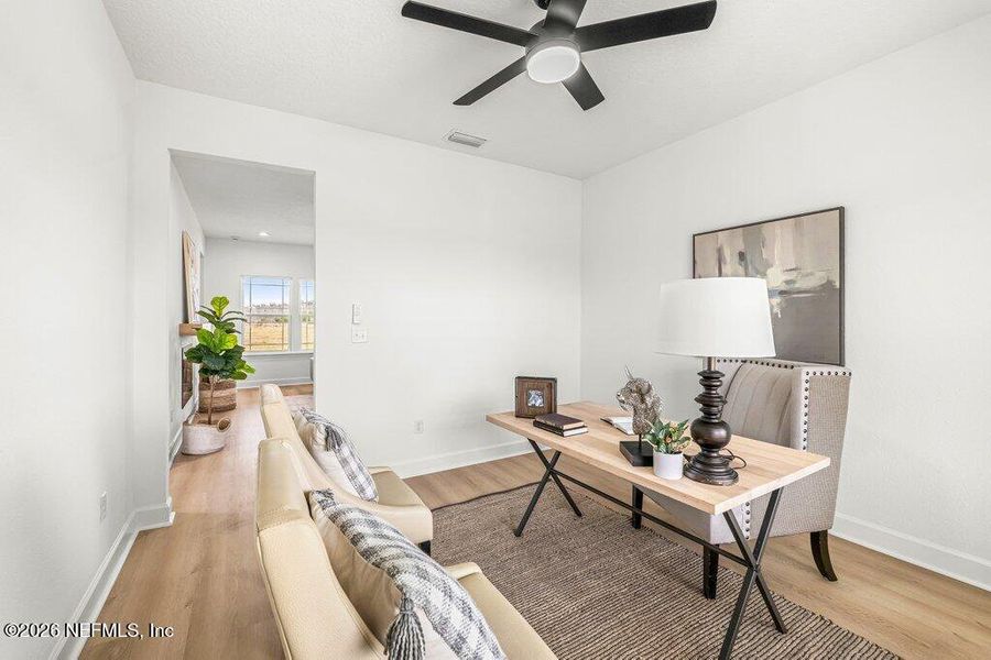 Furnished interior view inside a new home in , Keystone Heights (Image 5).