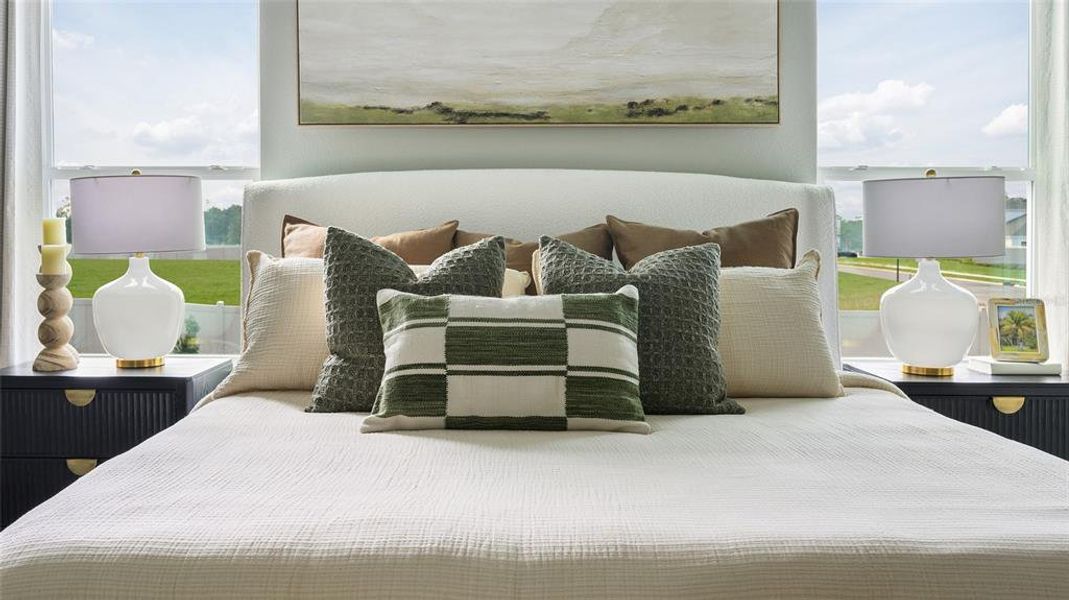 Furnished interior view inside a new home in Pasadena Ridge, Zephyrhills (Image 10).