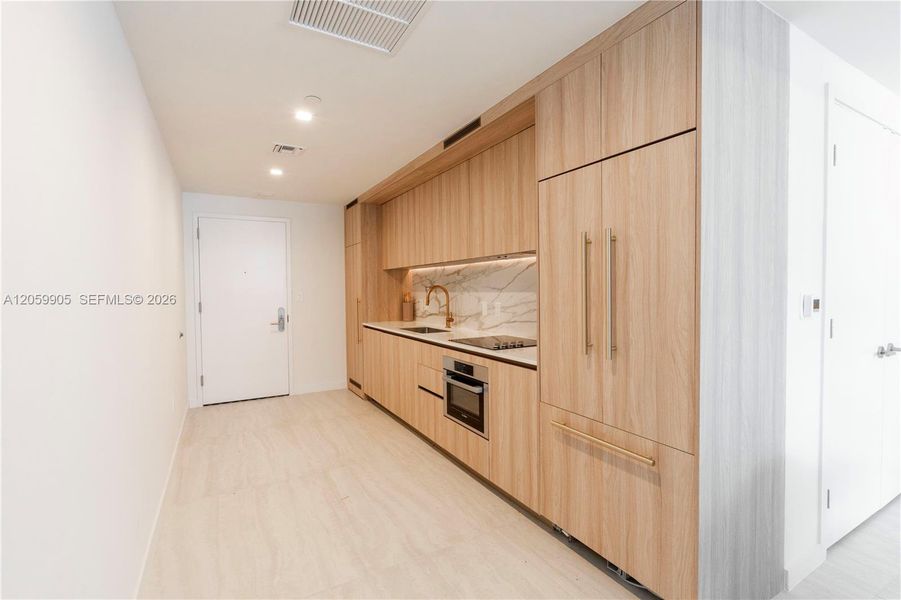 Furnished interior view inside a new home in , Miami (Image 11).