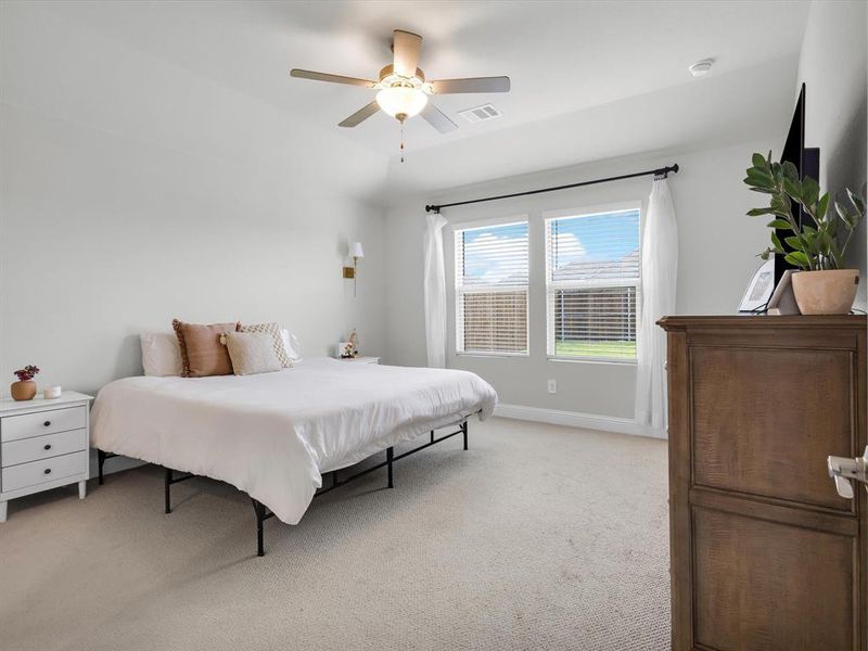 Furnished interior view inside a new home in Tesoro at Chisholm Trail Ranch, Crowley (Image 13).