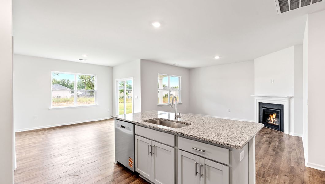 Furnished interior view inside a new home in Chestnut Ridge, Greenville (Image 8).