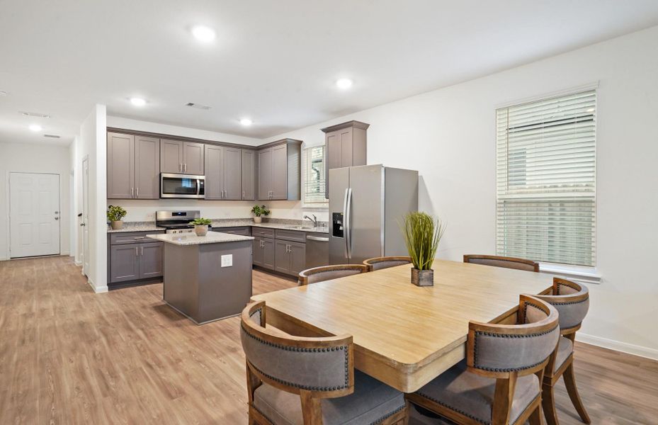 MODEL HOME images may NOT be consistent with the finished product.