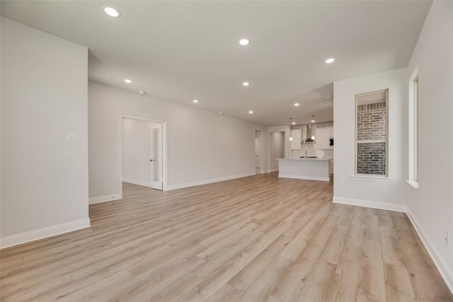 Spacious, unfurnished interior of a new home in Arbors at Legacy Hills, Celina (Image 12). Spacious, unfurnished interior of a new home in Arbors at Legacy Hills, Celina (Image 12).