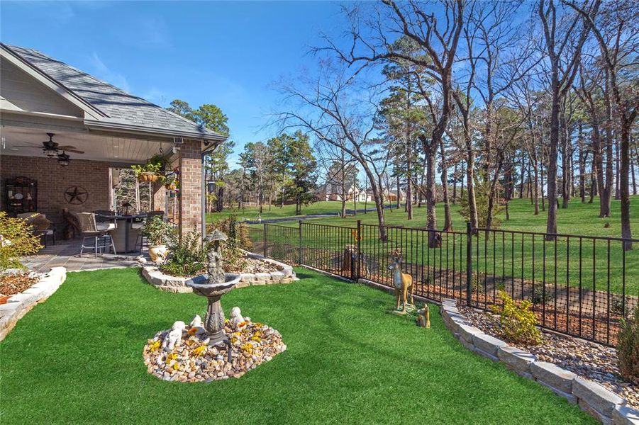 Exterior details and patio area of a home in , Frankston (Image 21). Exterior details and patio area of a home in , Frankston (Image 21).