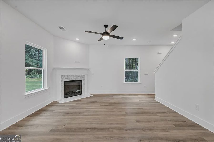 Spacious, unfurnished interior of a new home in Canterbury Villas, Carrollton (Image 24). Spacious, unfurnished interior of a new home in Canterbury Villas, Carrollton (Image 24).