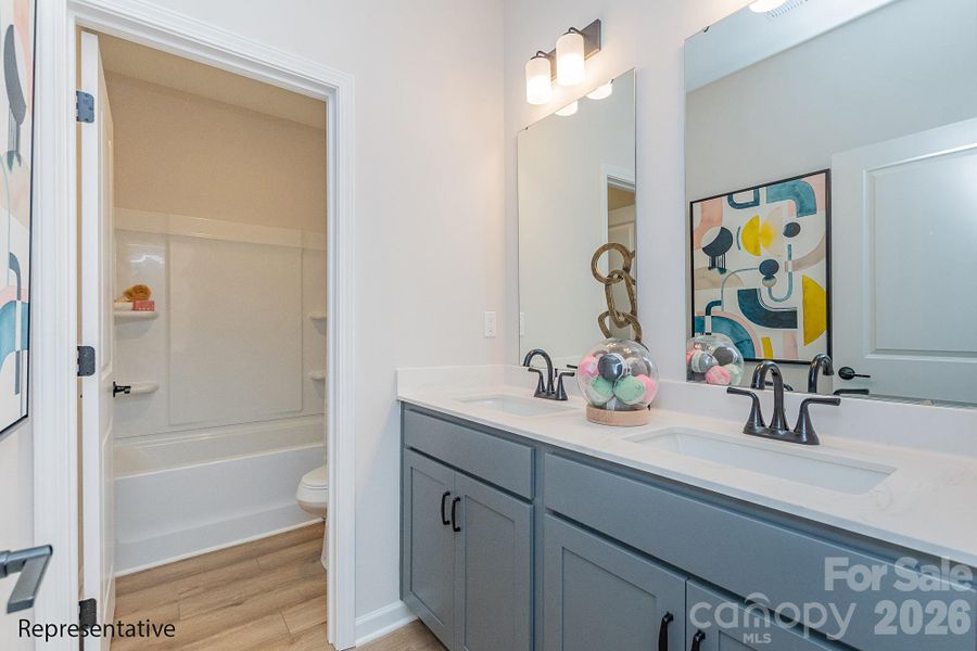 Furnished interior view inside a new home in Winecoff, Salisbury (Image 15).