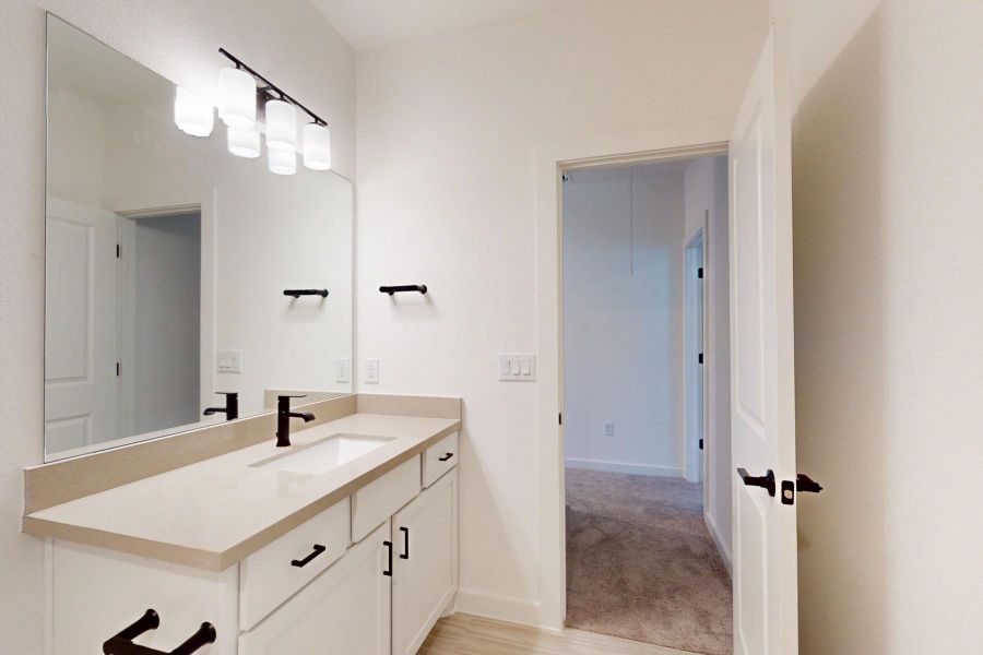 Furnished interior view inside a new home in Edgewood, Leander (Image 14).