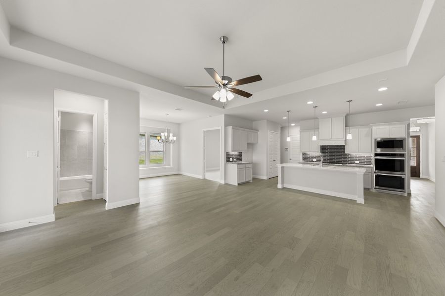 Spacious, unfurnished interior of a new home in Brookshire at Legacy Hills, Celina (Image 22).