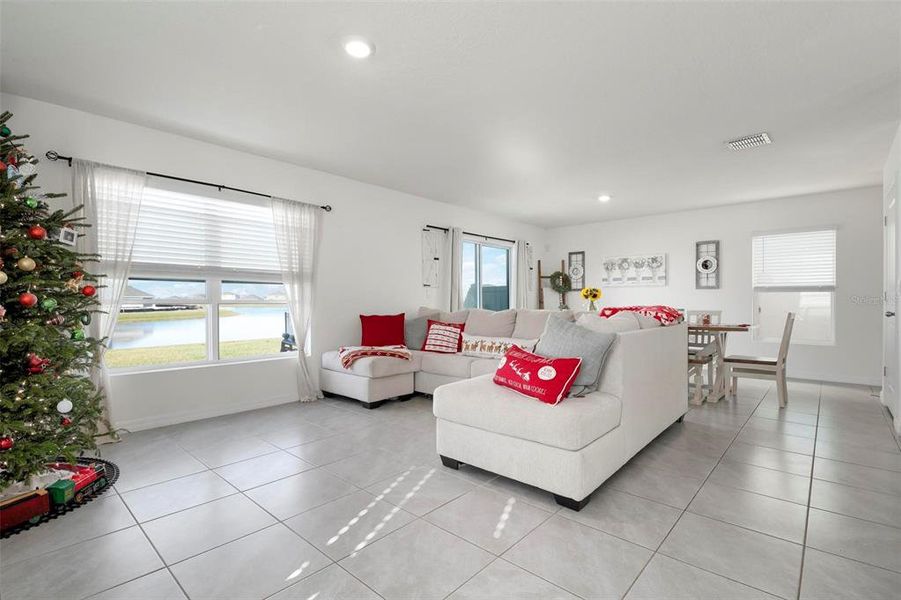 Furnished interior view inside a new home in Bella Lago, Parrish (Image 6).
