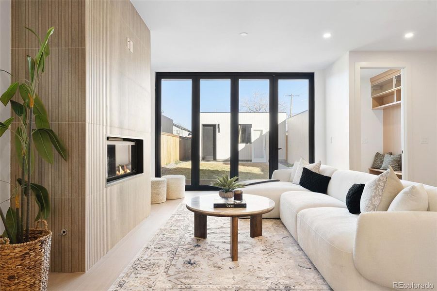 Furnished interior view inside a new home in , Denver (Image 7).