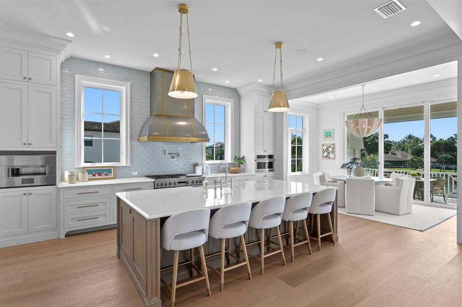 Furnished interior view inside a new home in , Tampa (Image 9).
