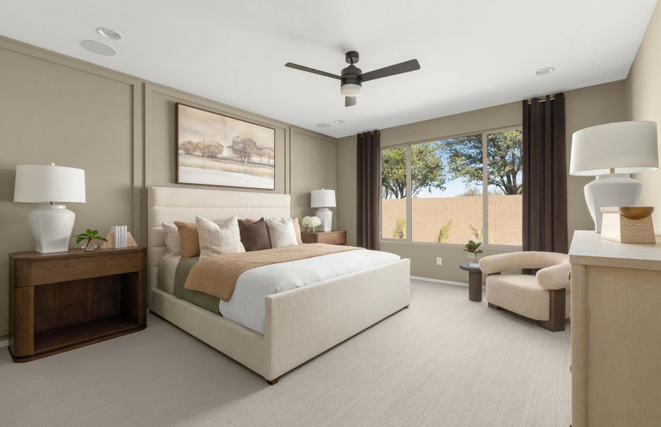 Representative furnished interior of a home built from the Tifton Walk by Del Webb in Sun City Anthem at Merrill Ranch, Florence (Image 12).