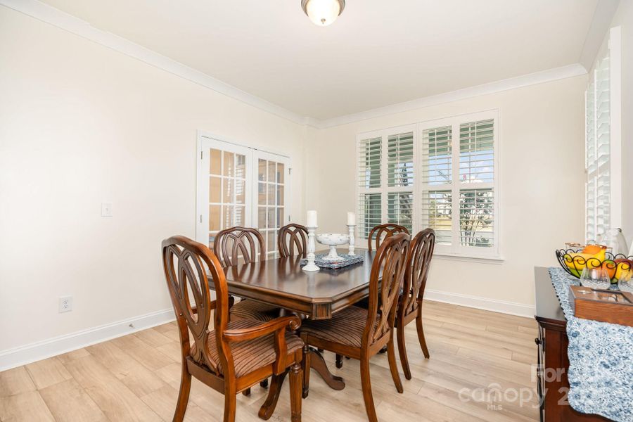 Furnished interior view inside a new home in , Clover (Image 20).