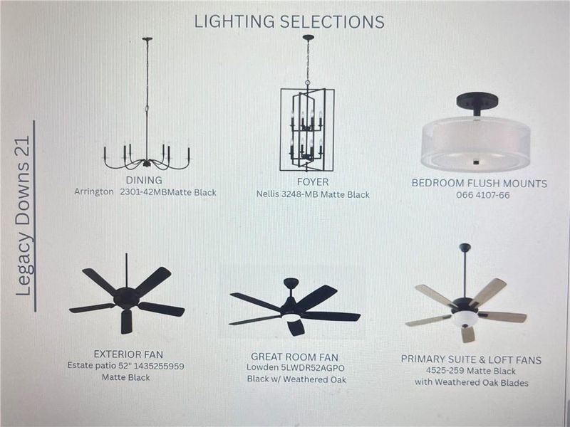 Sample of building materials used in homes in Legacy Downs, Canton (Image 27).