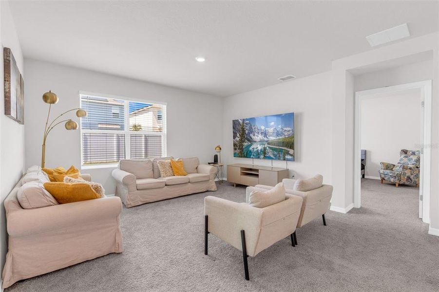 Furnished interior view inside a new home in Cypress Park Estates, Haines City (Image 8).