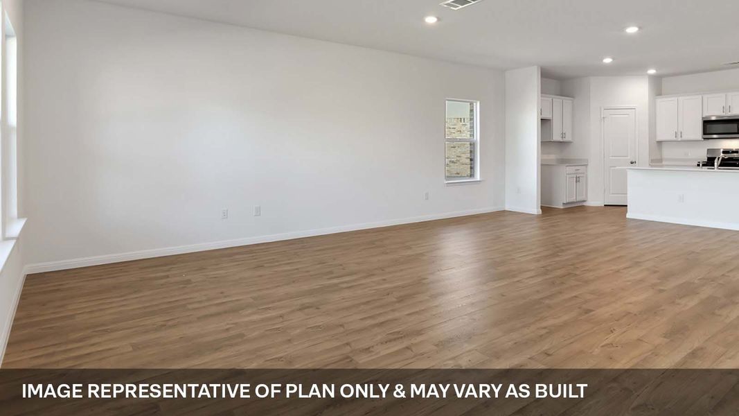 Spacious, unfurnished interior of a new home in Bar W Ranch, Leander (Image 8). Spacious, unfurnished interior of a new home in Bar W Ranch, Leander (Image 8).