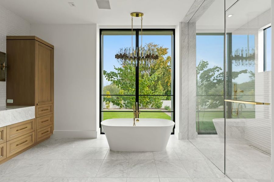 Furnished interior in a model home at Bird Street Estates in Paradise Valley (Image 19).