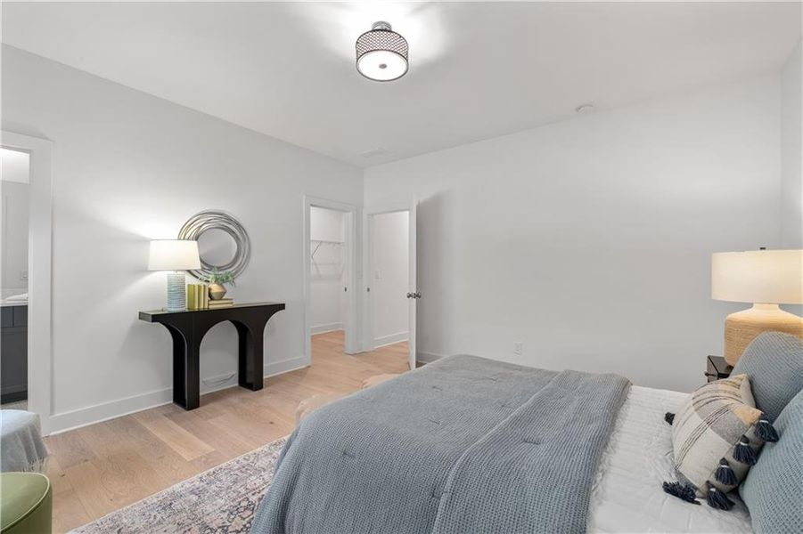 Furnished interior view inside a new home in Vickery, Cumming (Image 26). Furnished interior view inside a new home in Vickery, Cumming (Image 26).