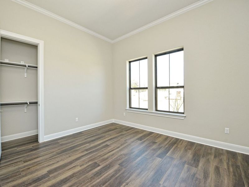 Representative unfurnished interior of a home built from the Catalina by Giddens Homes in Clearwater Ranch, Liberty Hill (Image 145).