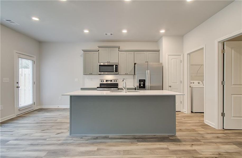 Furnished interior view inside a new home in Diamante, Stockbridge (Image 10).
