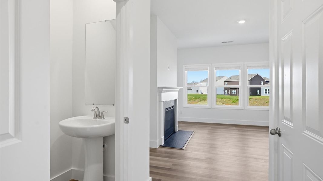 Furnished interior view inside a new home in Millstone Village, Morristown (Image 6).
