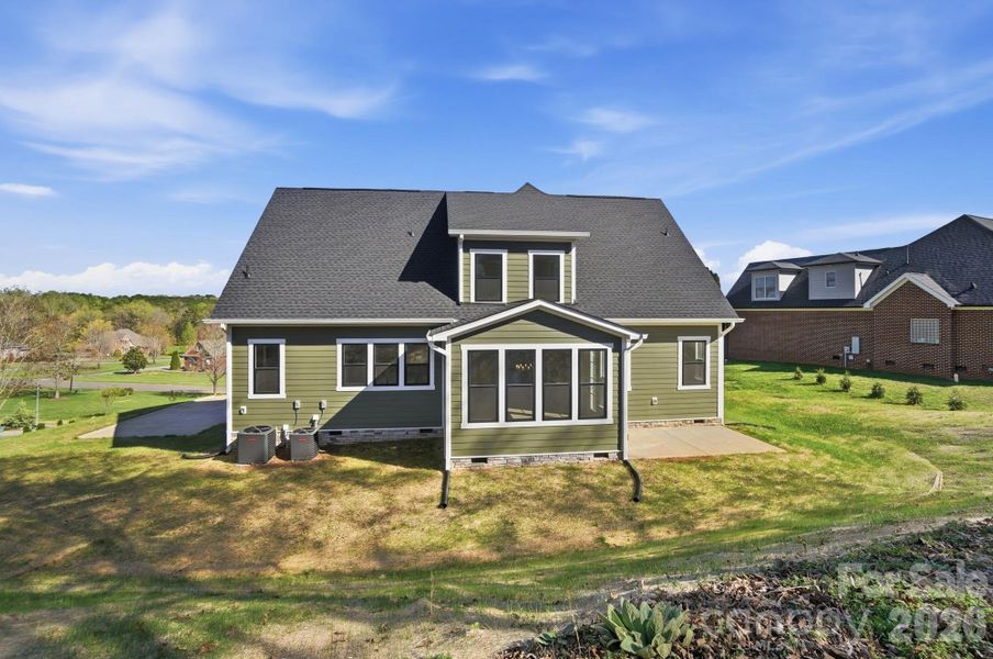 Exterior details and patio area of a home in , Cherryville (Image 29).