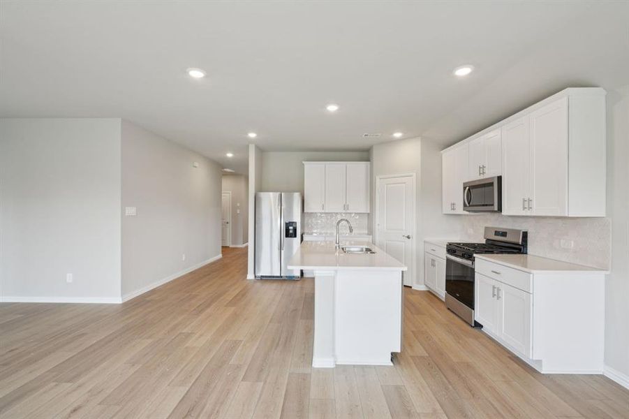 Photo is not of the actual home, but is an inspirational photo of builder’s model home and may depict options, furnishings, and/or decorator features that are not included.