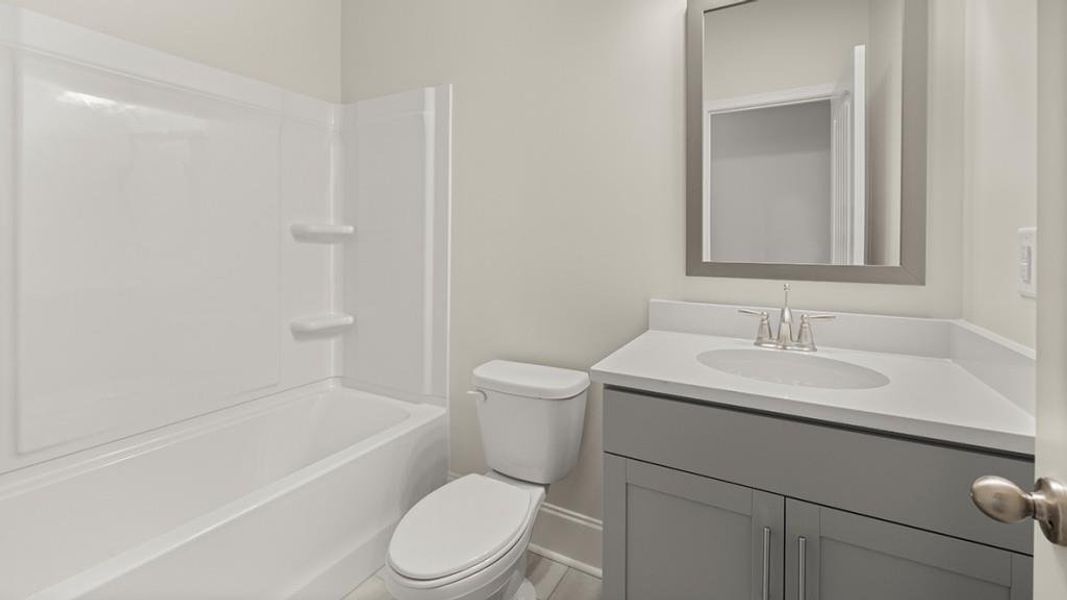 Furnished interior view inside a new home in Butner Estates, South Fulton (Image 9).