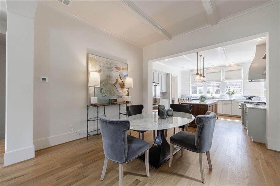 Furnished interior view inside a new home in Delmont, Atlanta (Image 28).