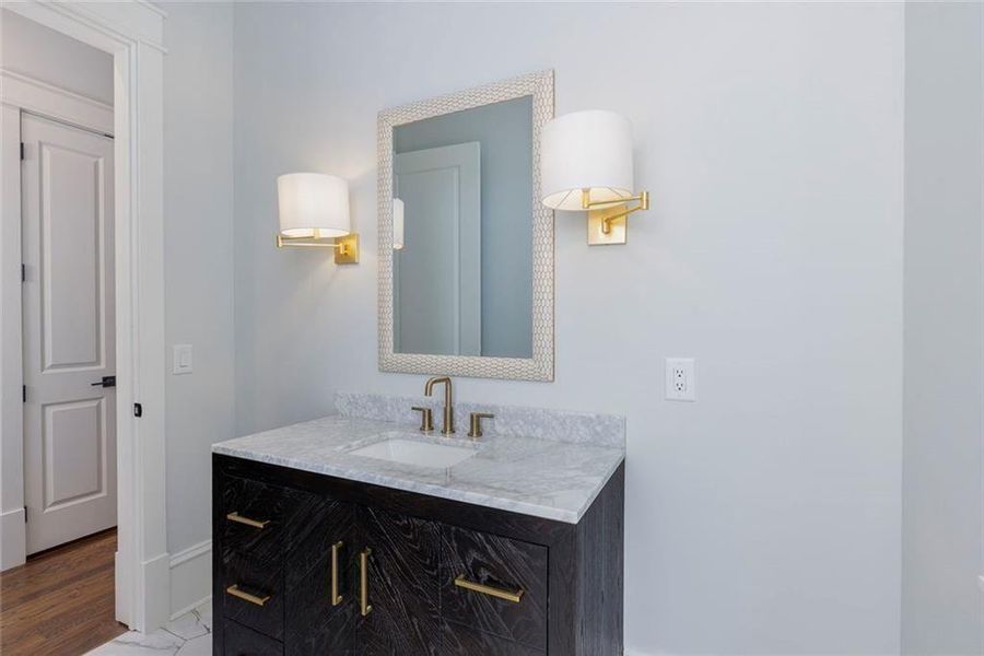 Furnished interior view inside a new home in , Roswell (Image 18).