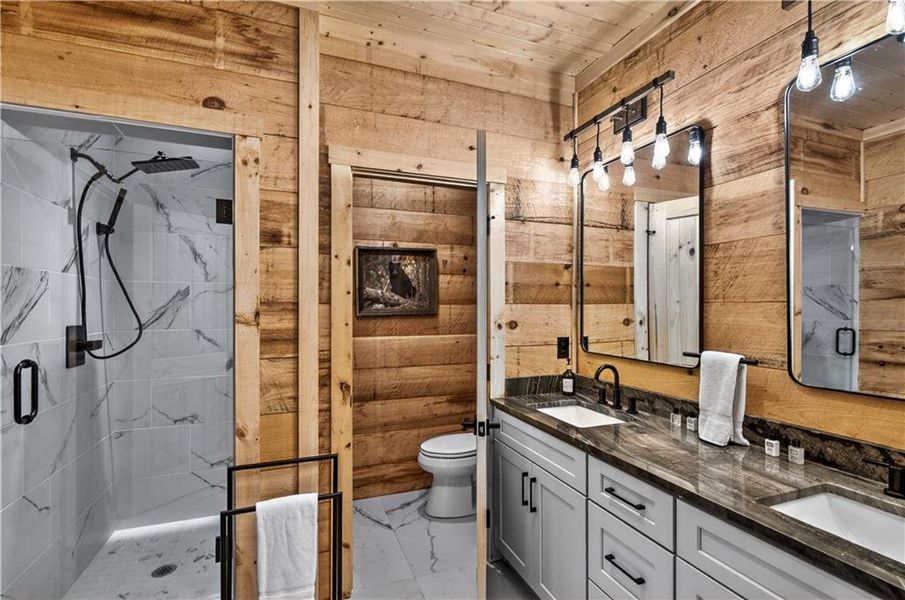Furnished interior view inside a new home in , Blue Ridge (Image 3).