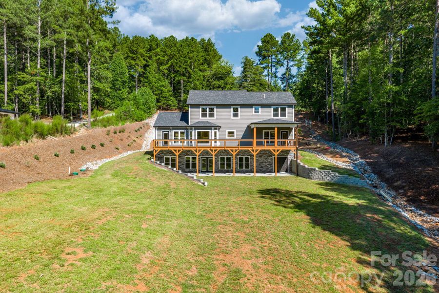 Exterior details and patio area of a home in , Connelly Springs (Image 3).